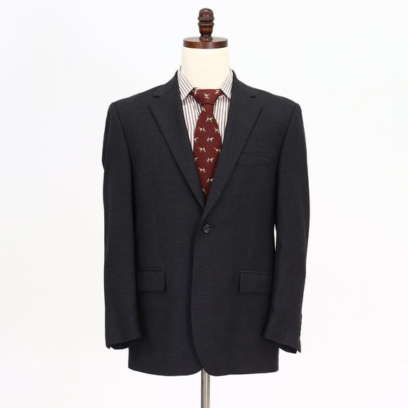 Pronto Uomo 40S Gray Solid 2-Button Sport Coat Blazer Jacket V441 - Picture 1 of 11